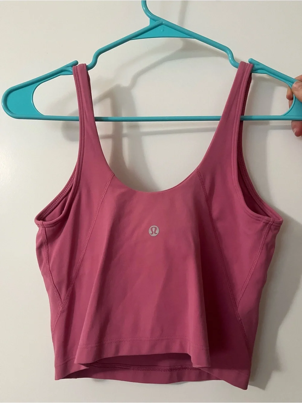 Align Crop Tank Top - Pink